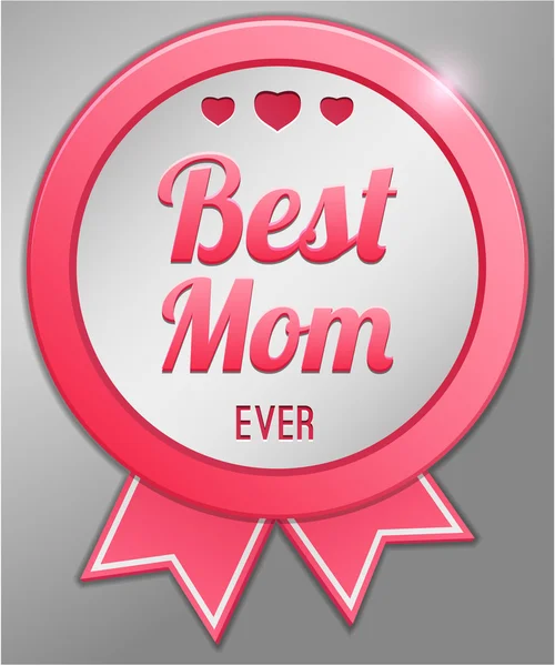 Mothers day label, — Stock Vector