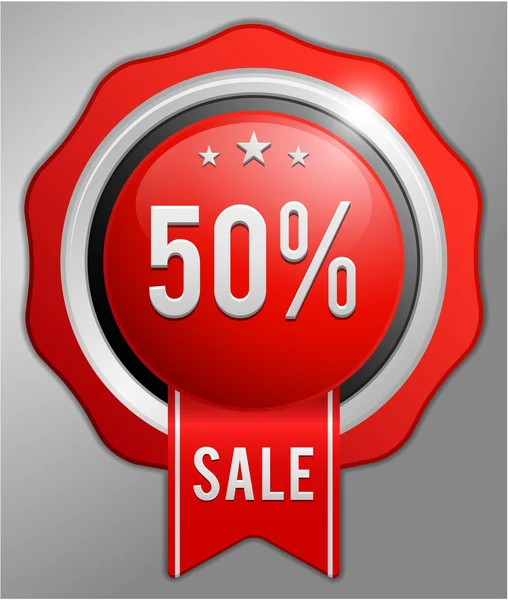 Sale discount label — Stock Vector