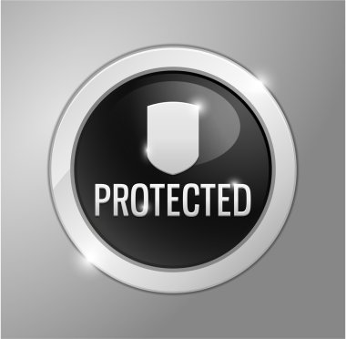 korumalı düğmesini, işareti