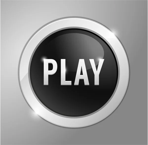 Play button, sign — Stock Vector