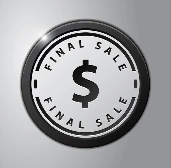 Final sale badge — Stock Vector