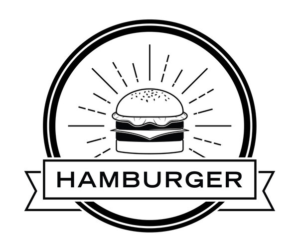 Burger badge