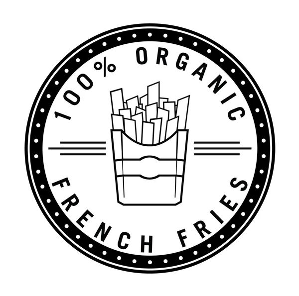 Frites — Stockvector