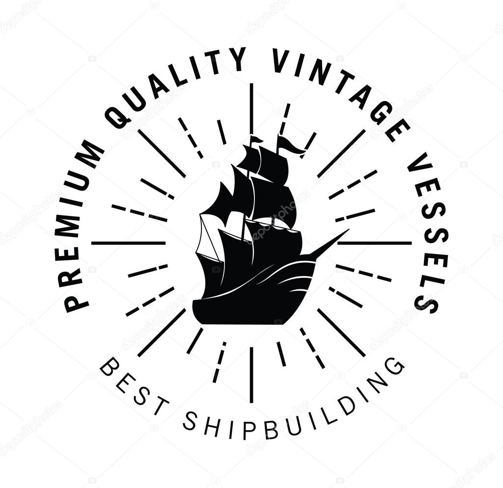 Vintage sailor badge