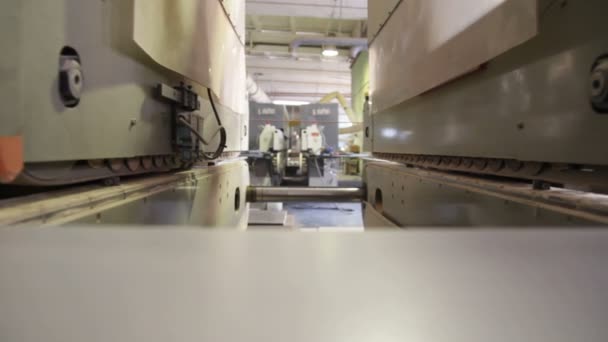 Mashine per la lavorazione del legno — Video Stock