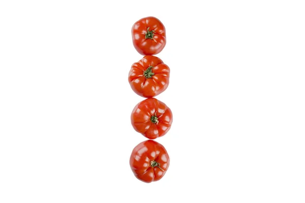 Tomates vermelhos frescos — Fotografia de Stock