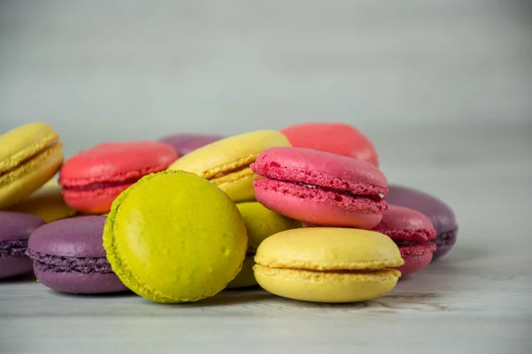 Colorful french macaroons — Stock Photo, Image