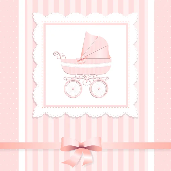 Σχεδιασμός κάρτας χαριτωμένο. ντους μωρών, την ημέρα της μητέρας — Διανυσματικό Αρχείο