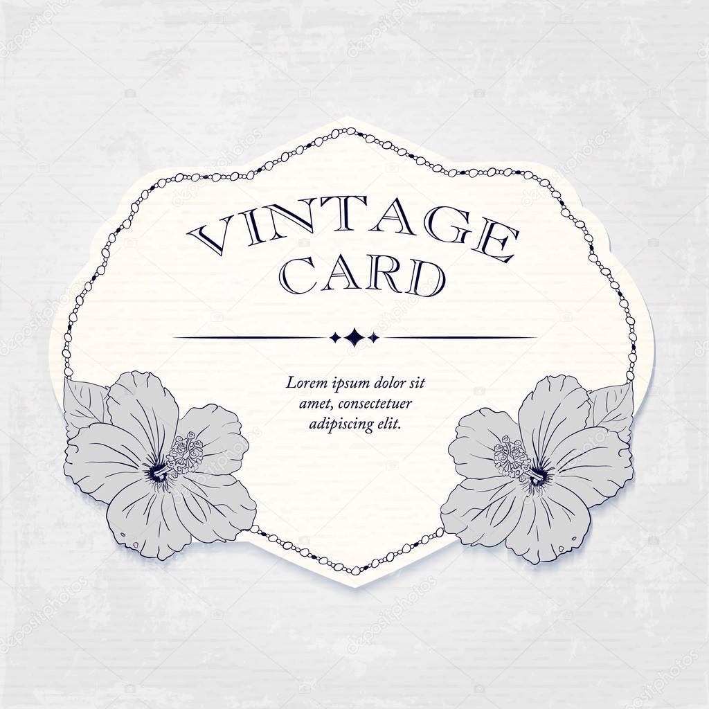 Ban ra di disegno cartolina d auguri invito nozze eleganti cornice con fiori