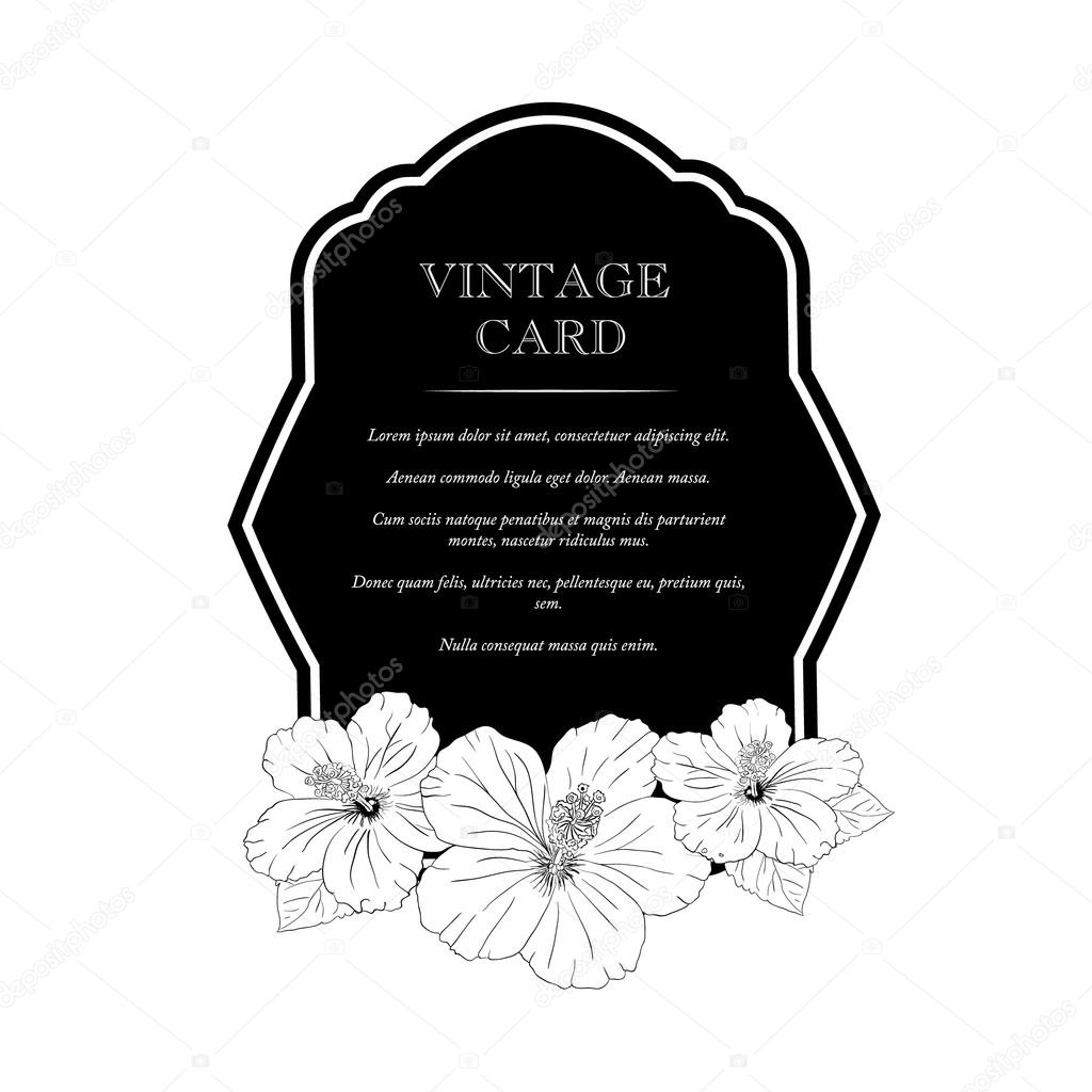 Ban ra di disegno cartolina d auguri invito nozze eleganti cornice con fiori