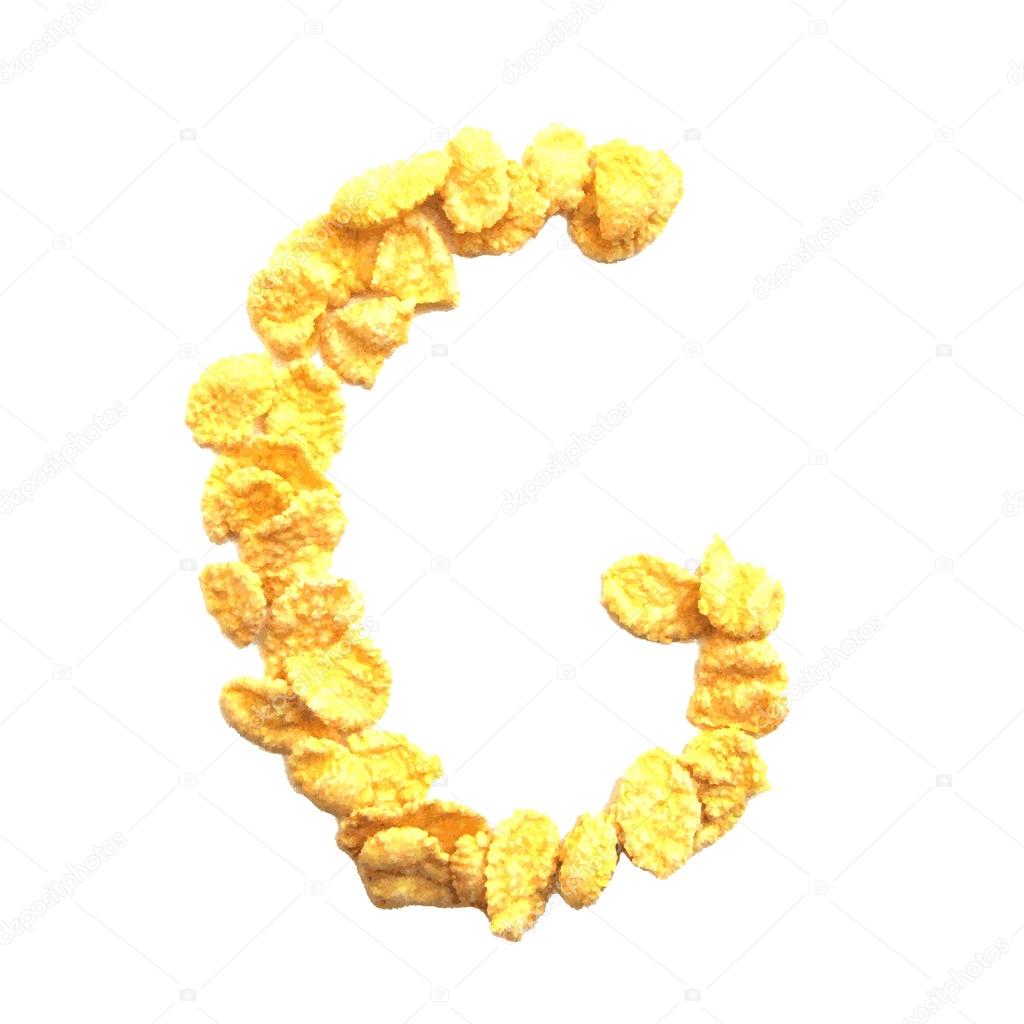 Corn flakes letter