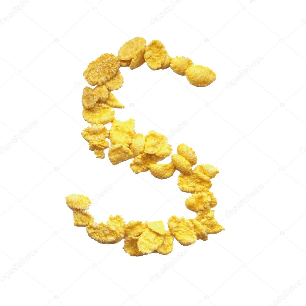 Corn flakes letter