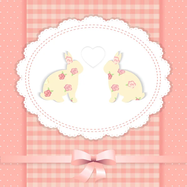 . lapin de Pâques — Image vectorielle
