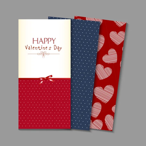 Tarjeta de San Valentín — Vector de stock