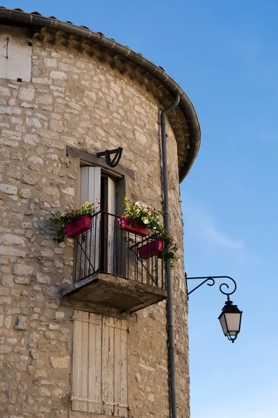 Façade de la maison provençale — Photo