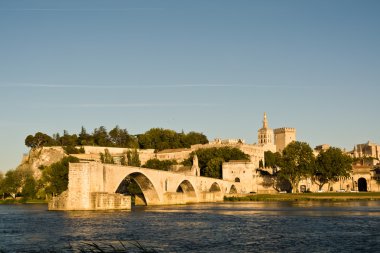 Pont du Avignon Provence, Fransa