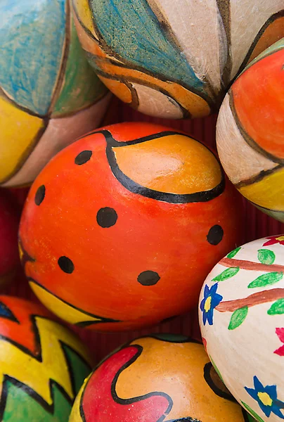 Hand painted eggs — Stock Photo, Image