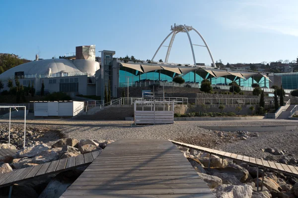 Zwembad complex "Kantrida" Rijeka Kroatië — Stockfoto