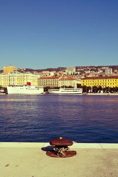 Rijeka, Chorvatsko pobřeží — Stock fotografie