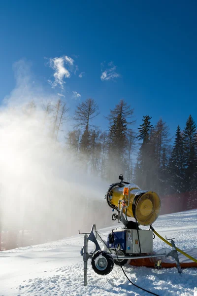 Snow blowing machines — Stock Photo, Image
