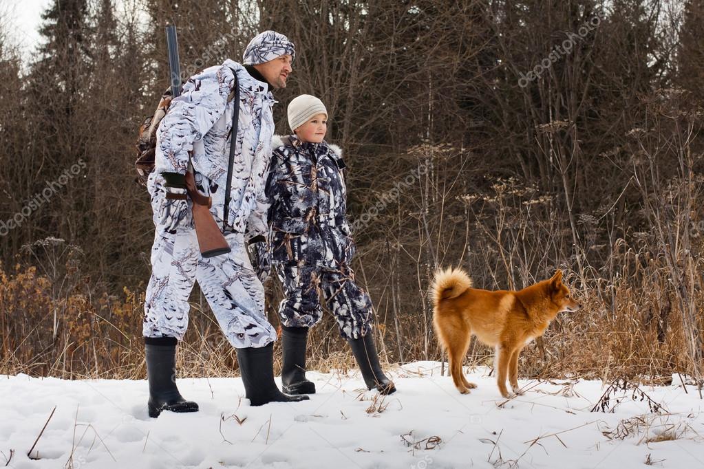 Послали мужей на охоту в лес