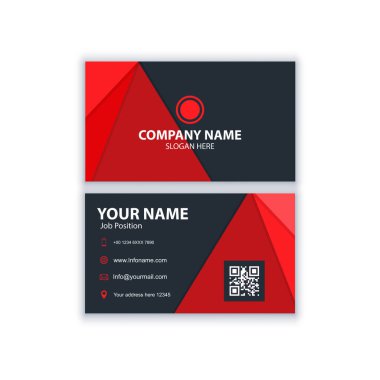 Modern Business Card Şablonu, şirketiniz için kullanılabilir.
