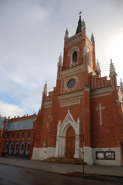 Cathédrale catholique en Ukraine — Photo