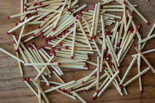 Matches in a wood — Stock Photo, Image