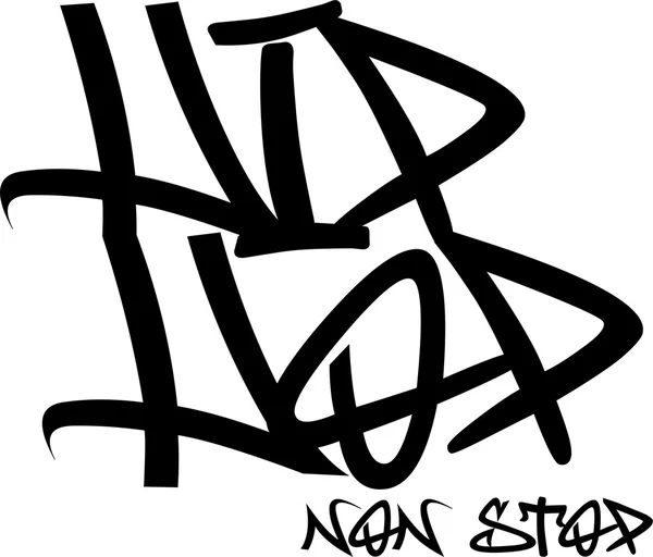 Hip Hop non stop — Foto Stock