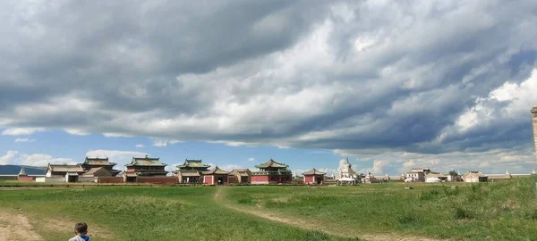 Erdene Zuu Historical Place Mongolian Also Many People Have Known — Stock Photo, Image