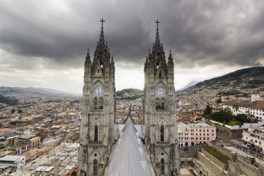 Katedral Quito, Ekvator üstten görüntülemek