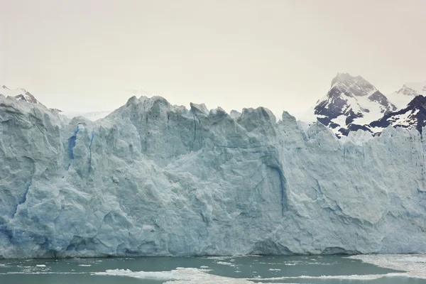 Hatalmas fal, a perito moreno gleccser Patagónia Argentína — Stock Fotó