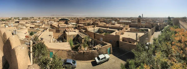 Old yazd street from roof — Stock Photo, Image