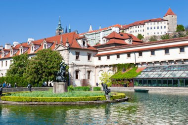 Wallenstein bahçeleri, Lesser Town (Unesco), Prague, Çek Cumhuriyeti 