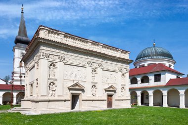 Loretta ve Kosmonosy St. Cross church Mlada Boleslav, yakın: bohem cennet bölge, Çek Cumhuriyeti, Europe