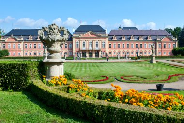 Rokoko chateau Dobris, Central Bohemian region, Çek Cumhuriyeti,