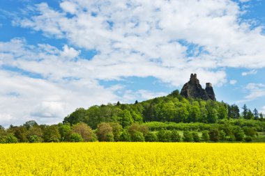 Trosky Kalesi, bohem Paradiese region, Çek Cumhuriyeti, Europe