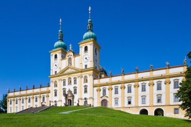 Bazilika küçük Svaty Kopecek Olomouc, Çek Cumhuriyeti, Europe yakınındaki