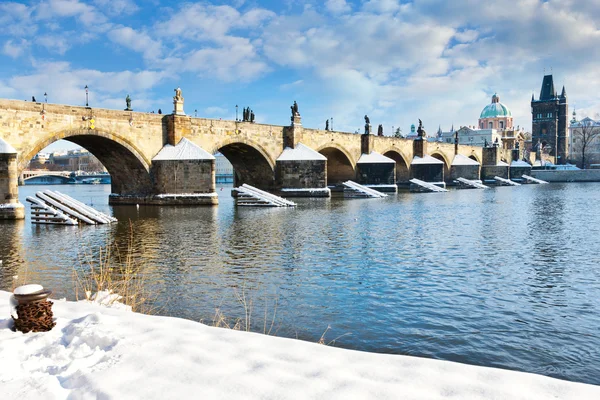 Ponte Carlo, Città Vecchia, Praga (UNESCO), Repubblica Ceca — Foto Stock