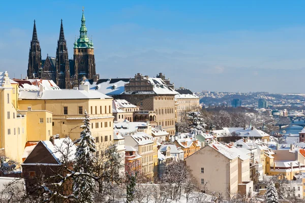 Prag Kalesi ve Lesser town, Prag (Unesco), Çek Cumhuriyeti — Stok fotoğraf