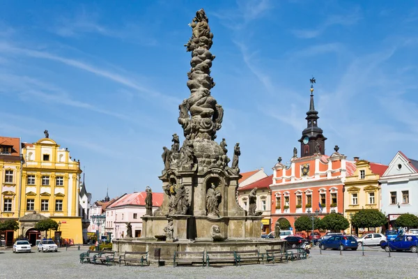 Città Chrudim, Boemia orientale, Repubblica ceca, Europa — Foto Stock