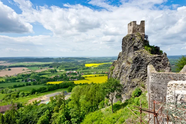 Trosky kasteel, Boheemse Paradiese regio, Tsjechië, Europa — Stockfoto