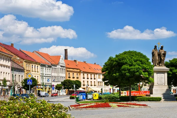 Třebíč (żydowskiego miasta i st. Procopius Bazyliki), chronione przez Unesco, Morawy, Republika Czeska — Zdjęcie stockowe