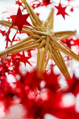 Noel dekorasyon - yapılmış el yapımı eski moda dekorasyon