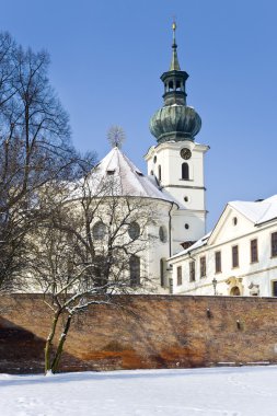 Barok Benedictian Manastırı Brevnov, Prague, Çek Cumhuriyeti