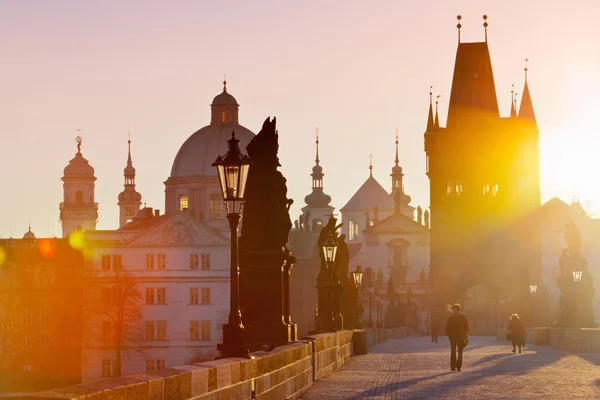 Γέφυρα του Καρόλου, παλιά πόλη γέφυρα πύργος, Πράγα (Unesco), Δημοκρατία της Τσεχίας — Φωτογραφία Αρχείου