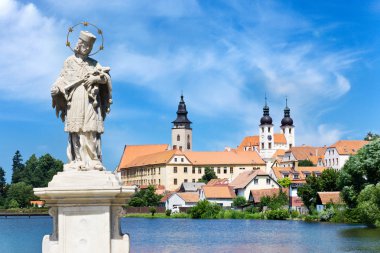 Telc town, Vysocina region, Çek Cumhuriyeti