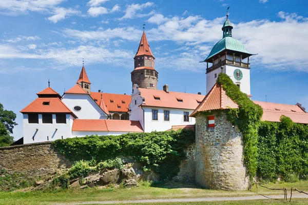 Замок Bouzov, регіон Південної Моравії, Чехія. — стокове фото