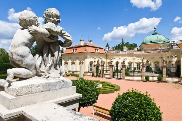 Zamek barokowy Buchlovice, Moraw, Czech republic, Europe — Zdjęcie stockowe