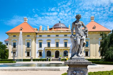 Castle Slavkov yakınındaki Brno, Moravia, Çek Cumhuriyeti